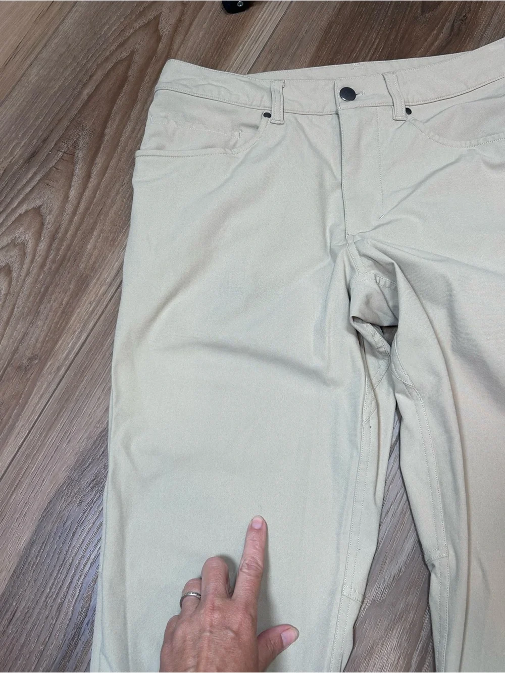 Lululemon ABC Pant Classic Warpstreme Silverstone size 30x31 chino trouser dress